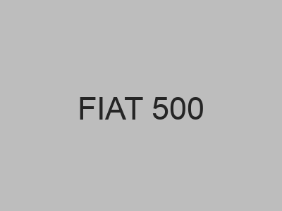Enganches económicos para FIAT 500